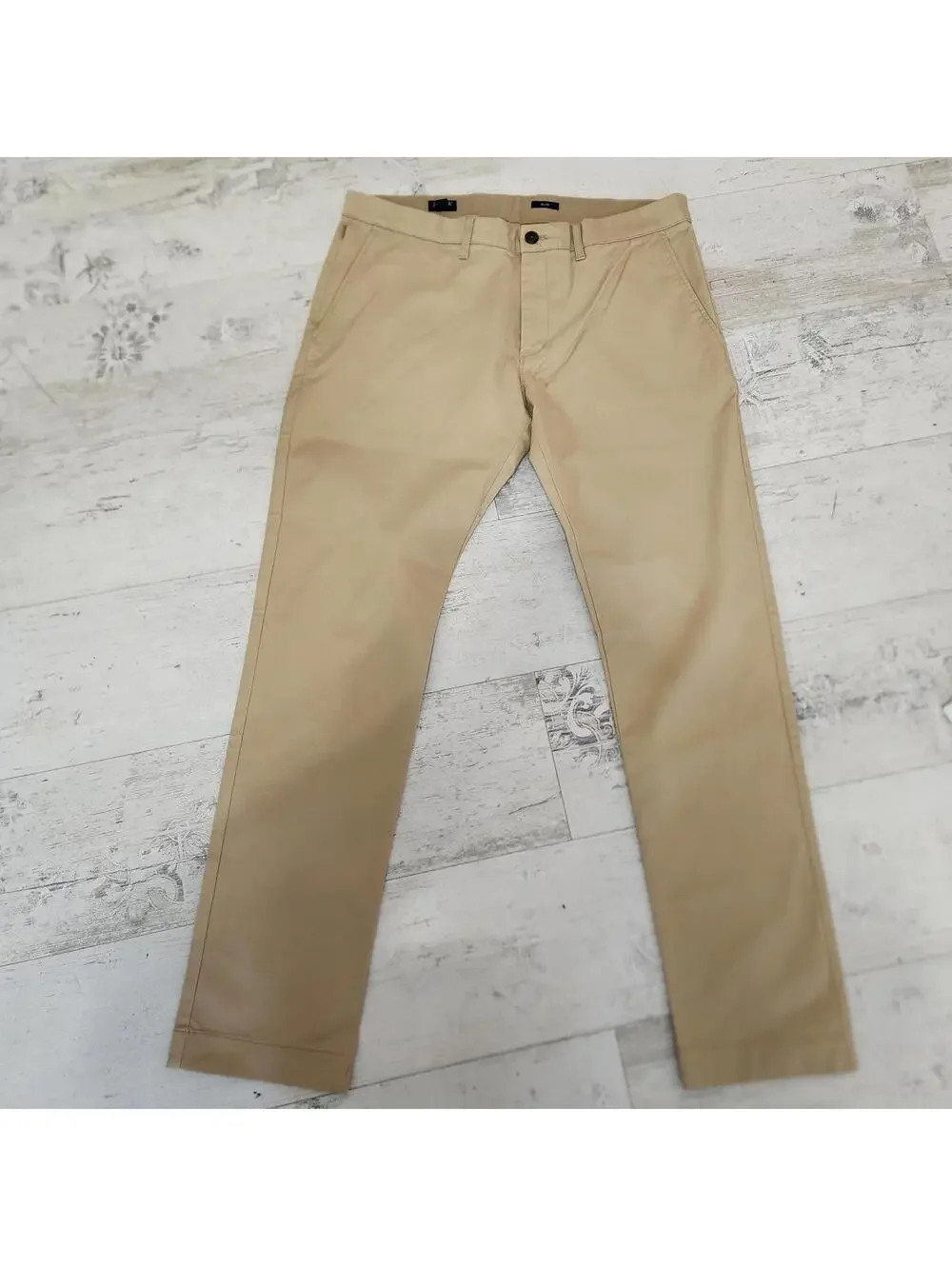 LKNW J Crew tan Khaki slim pants flex 34 32